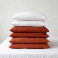 Organic Waffle Pillowcase Set of 2 in Various Colors