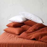 Organic Waffle Pillowcase Set of 2 in Various Colors
