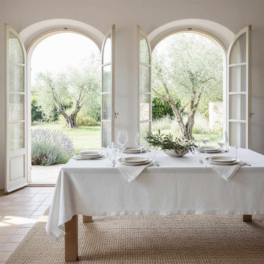 Mix and Match Linen Napkins in Various Colors and Size - Set of 4