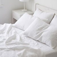Organic Cotton Pillowcase Set of 2 - White