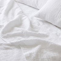 Organic Cotton Pillowcase Set of 2 - White