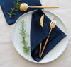 Navy linen napkin