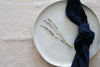 Navy Linen Napkins, Set of 4 or Single Napkin