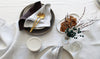 Light Bluish Gray Table Runner, 100% Linen