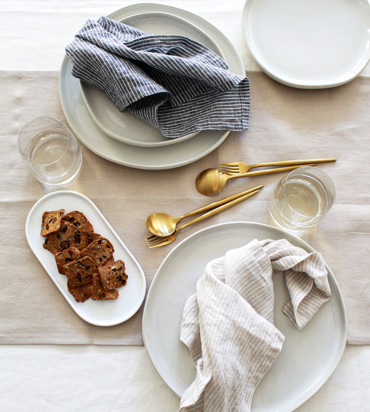 Natural Table Runner, Linen