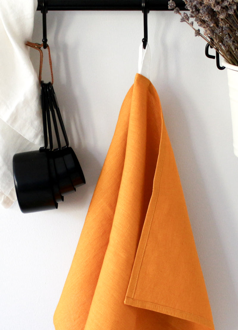 Linen Tea Towel, Set of 2 or Single, Kitchen Towel