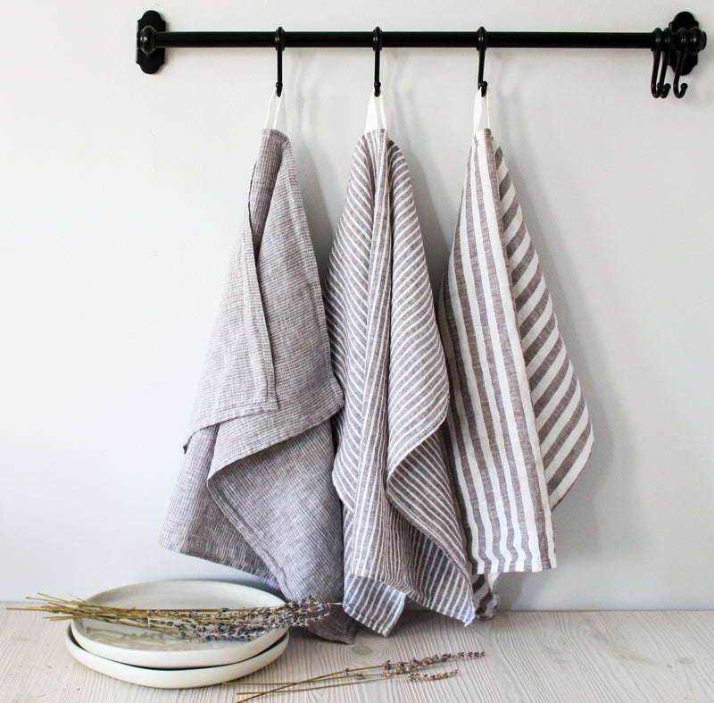 Cotton Linen Tea Towel, Kitchen Hand Towel, Dish Towel, Kitchen Linen – My Kitchen  Linens