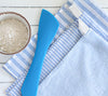 Cotton Linen Tea Towel Set of 2, Kitchen Towels