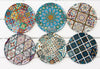 Coaster Set of 6, Coaster Set for Drinks, Decorative Coaster Set