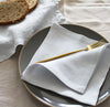 Light gray cloth napkins