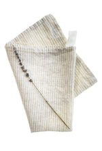 Striped Kitchen Towels, 100% Linen, Set of 2 or Single