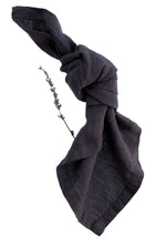 Smoke Gray Linen Napkins, Set of 4 or Single Napkin