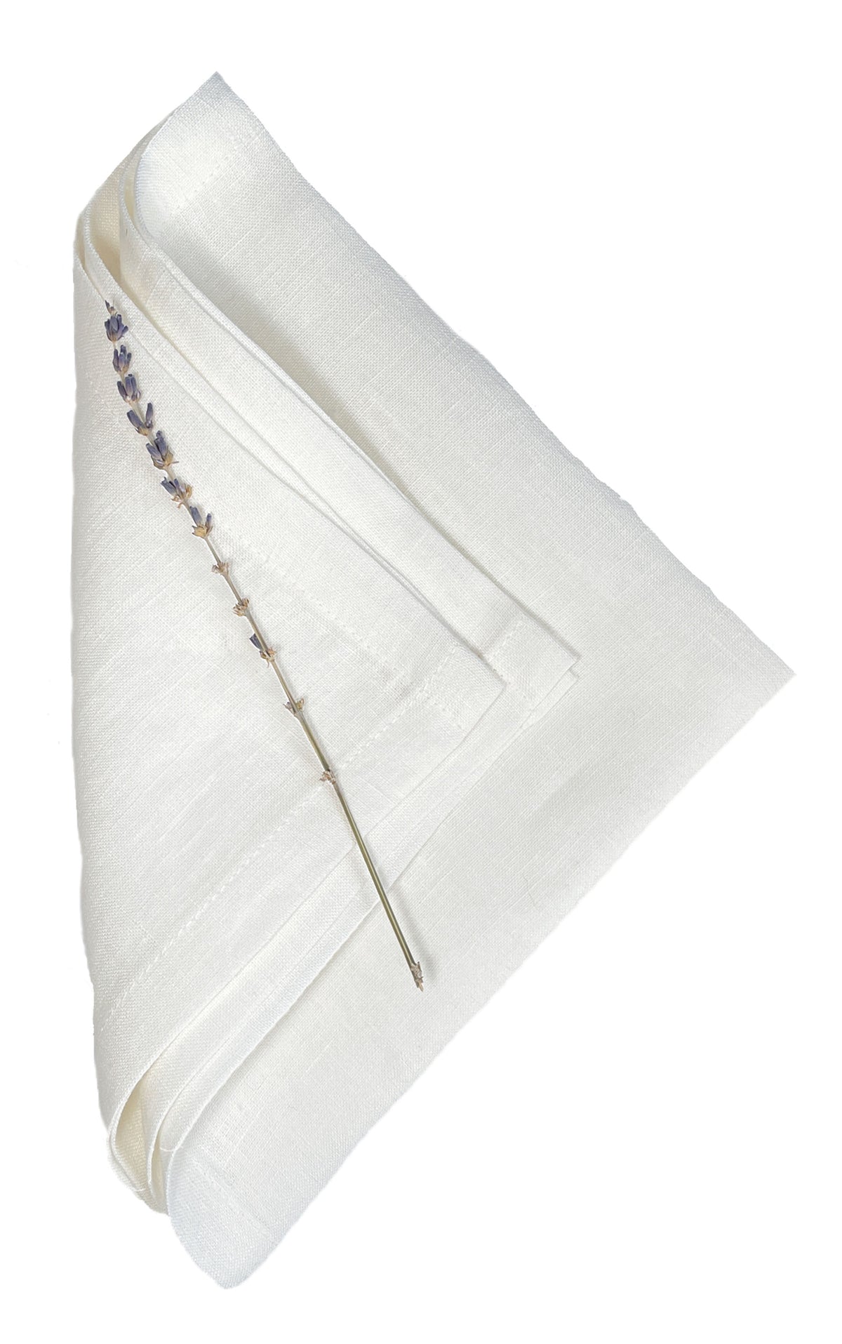 Soft White Linen Napkins