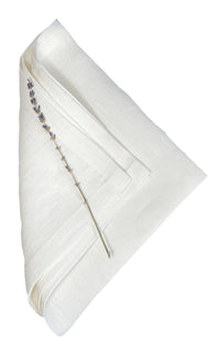Soft White Linen Napkins