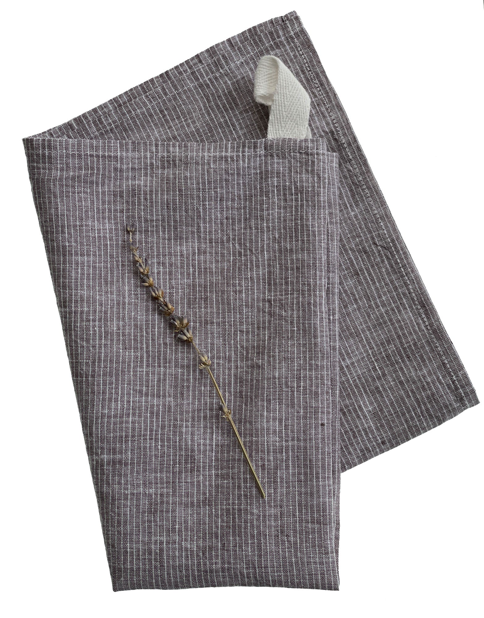 HANDMADE LINEN KITCHEN TOWEL IN TAUPE GREY – Ellei Home